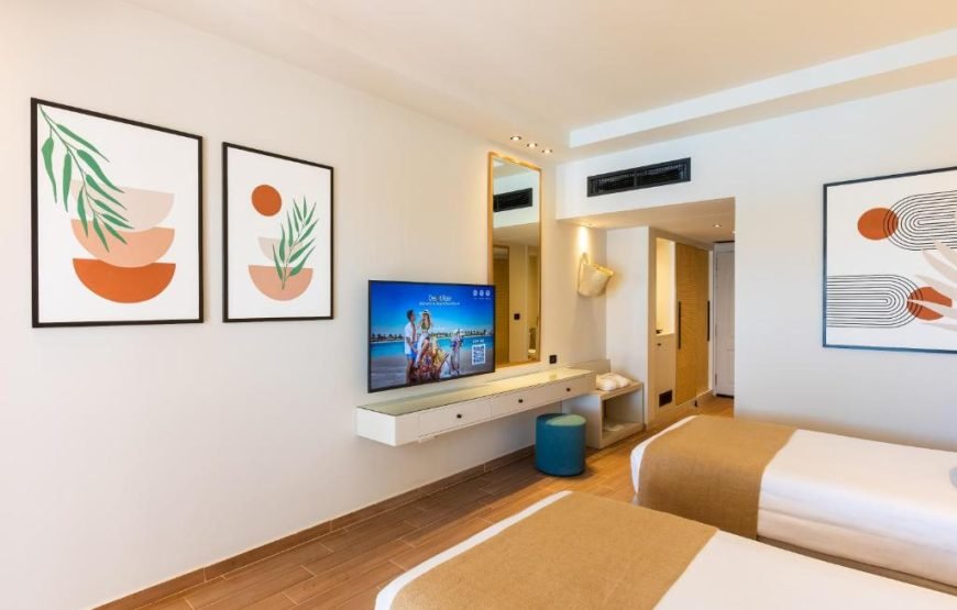 Premium Dreibettzimmer mit Gartenblick