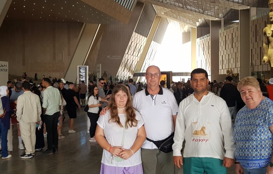 Cairo one day, Pyramids & Great Sphinx & The Grand Egyptian Museum