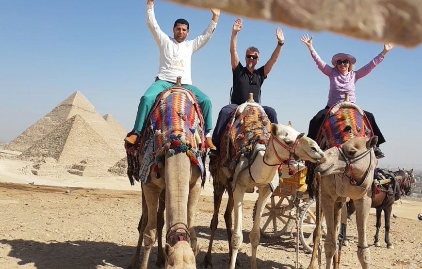 Cairo one day, Pyramids & Great Sphinx & The Grand Egyptian Museum