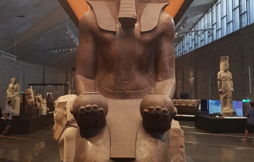 Hurghada–Cairo Day Tour: Pyramids & GEM (Private or Shared) 👑🔺
