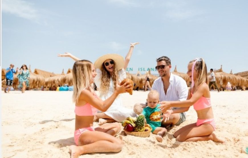 Hurghada’s Eden Island: A Premium Tropical Beach Escape 🏝️✨
